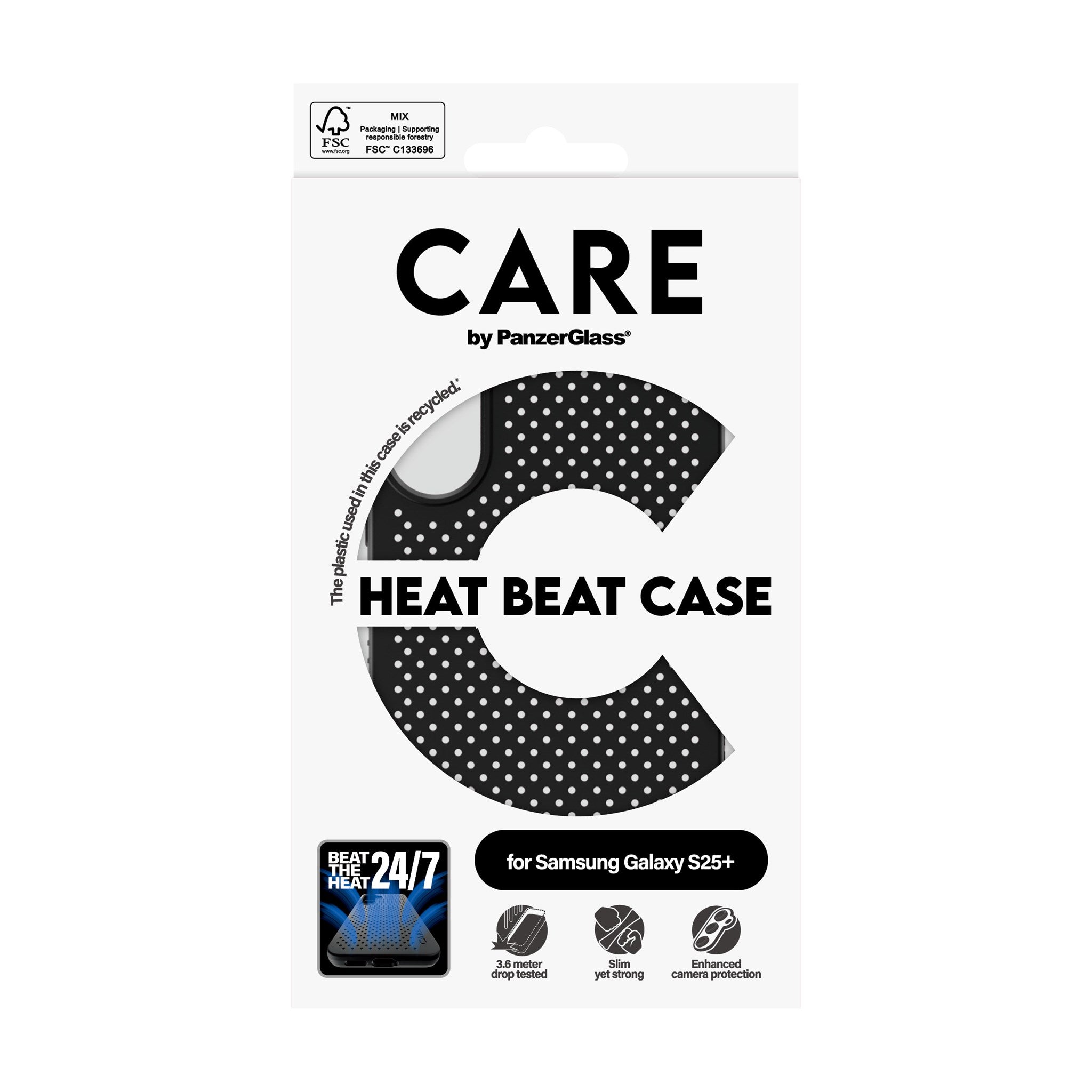 CARE by PanzerGlass® Case Heat Beat Samsung Galaxy S25+